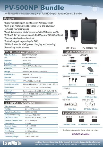 Hidden Camera Manual